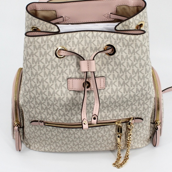 Michael Kors Jet Set Large Logo Backpack - Picture 6 of 9